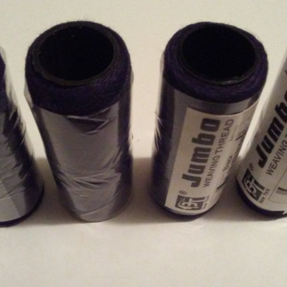 4 PACKS OF SALON WEAVING THREADS